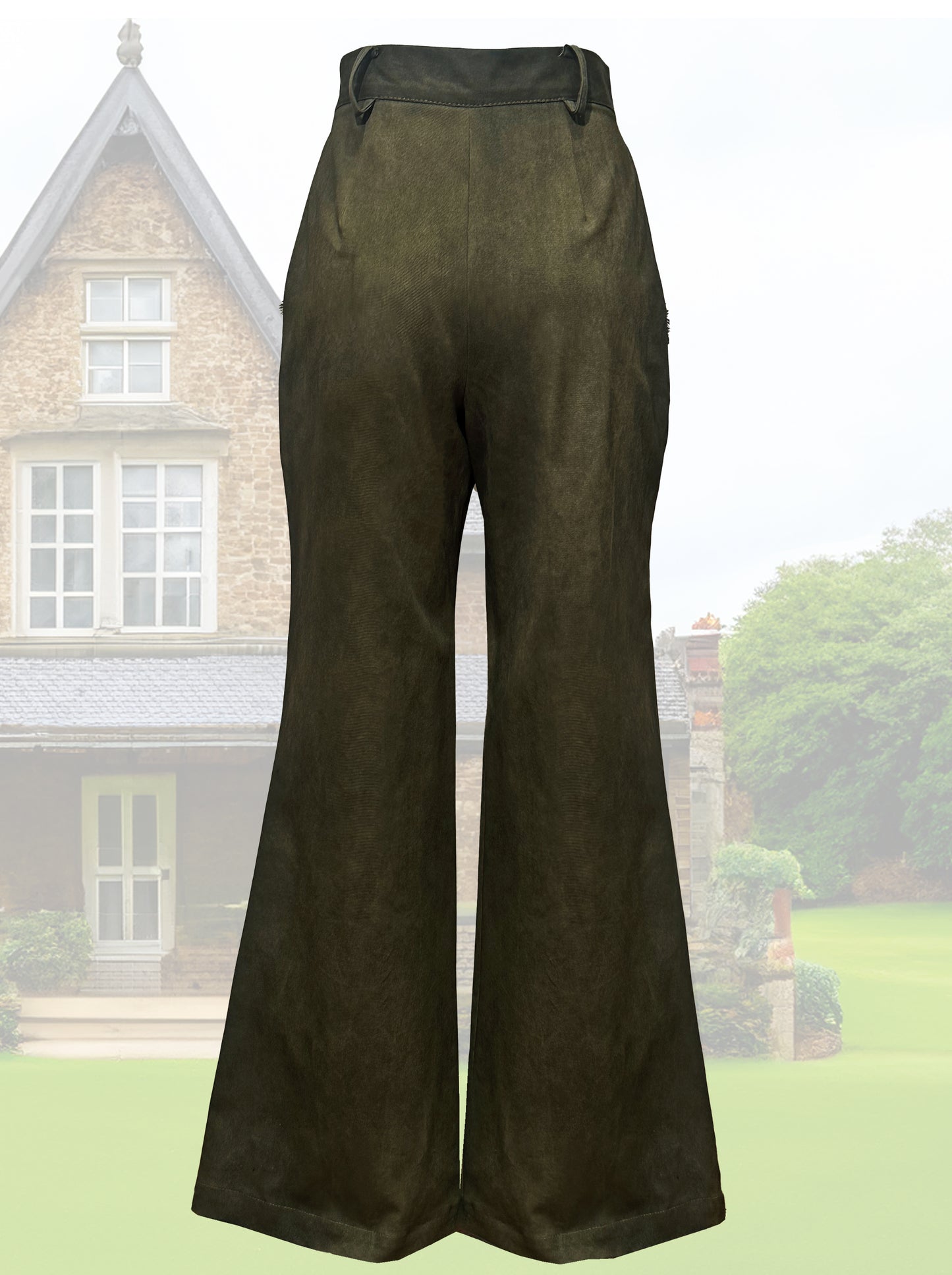 "PENELOPE" SET (CORSET TOP + PANTA PALAZZO)