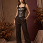 "HARRIET" SET (CORSET TOP + PANTALONE PALAZZO)