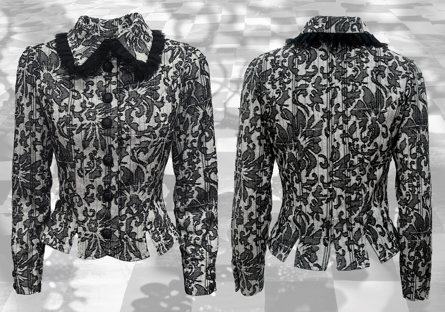 "SOPHIE" SET (CAMICIA REDINGOTE + GONNA SIRENA)