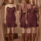 "CRESSIDA" SET (BUSTIER DRESS + BOLERO)