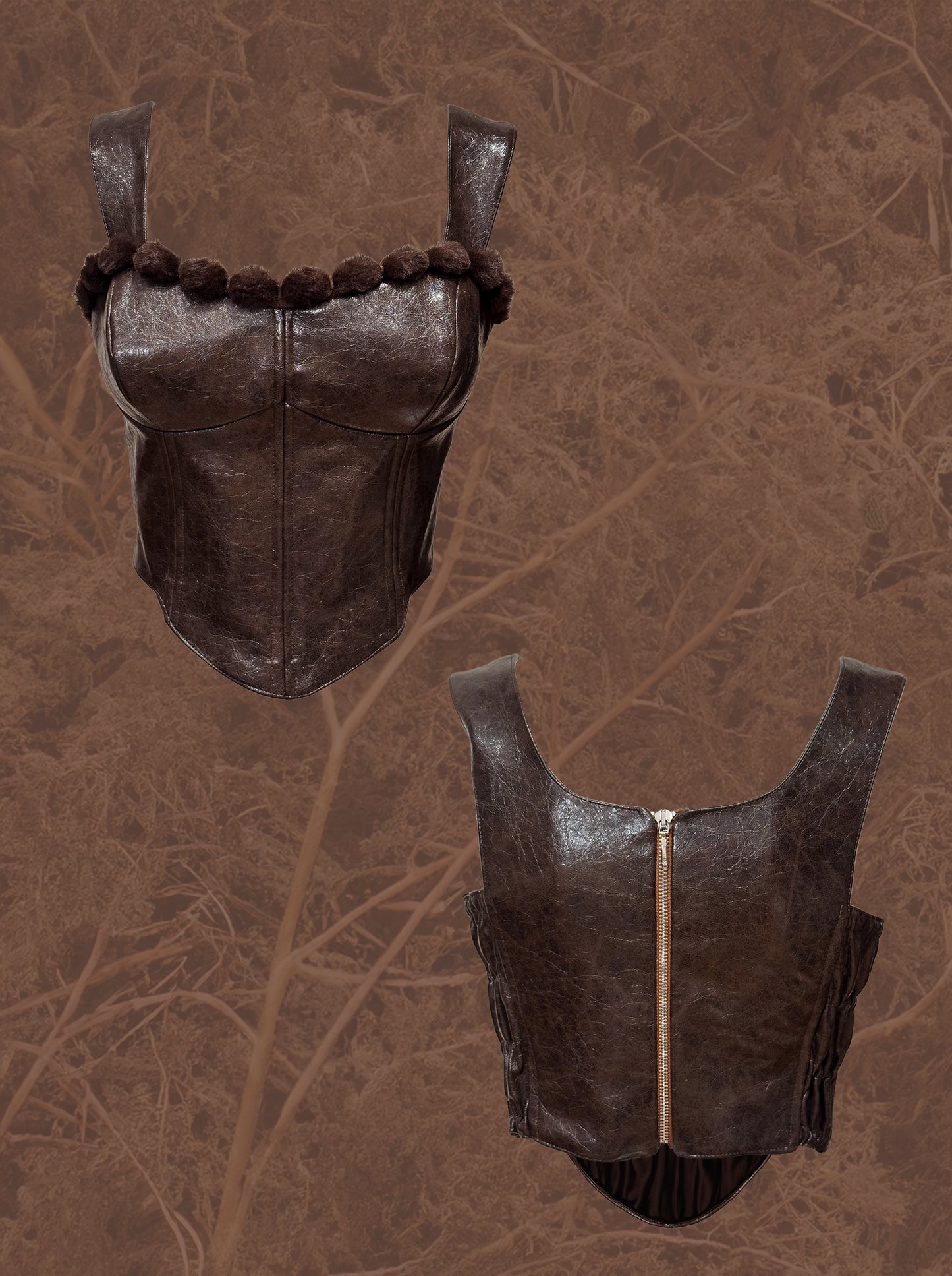 "HARRIET" SET (CORSET TOP + PANTALONE PALAZZO)