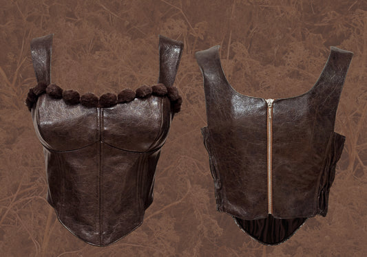 "HARRIET" SET (CORSET TOP + PANTALONE PALAZZO)