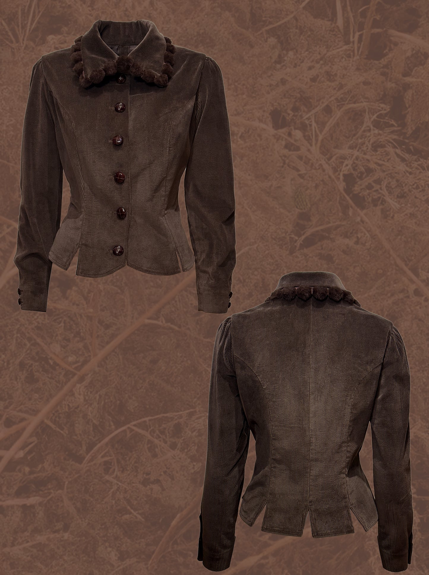 "LAVINIA" SET (CAMICIA REDINGOTE + GONNA SIRENA)