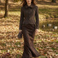 "LAVINIA" SET (CAMICIA REDINGOTE + GONNA SIRENA)