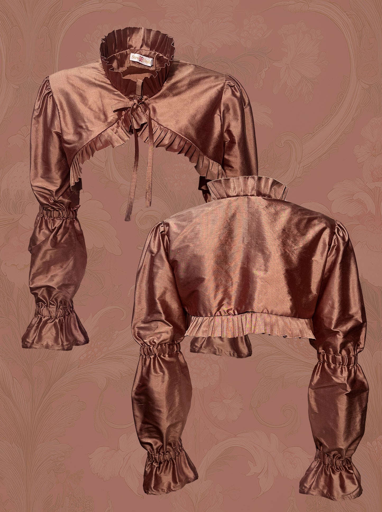 "CRESSIDA" SET (BUSTIER DRESS + BOLERO)
