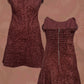 "CRESSIDA" SET (BUSTIER DRESS + BOLERO)
