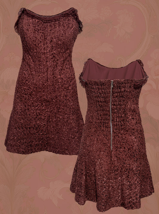 "CRESSIDA" SET (BUSTIER DRESS + BOLERO)