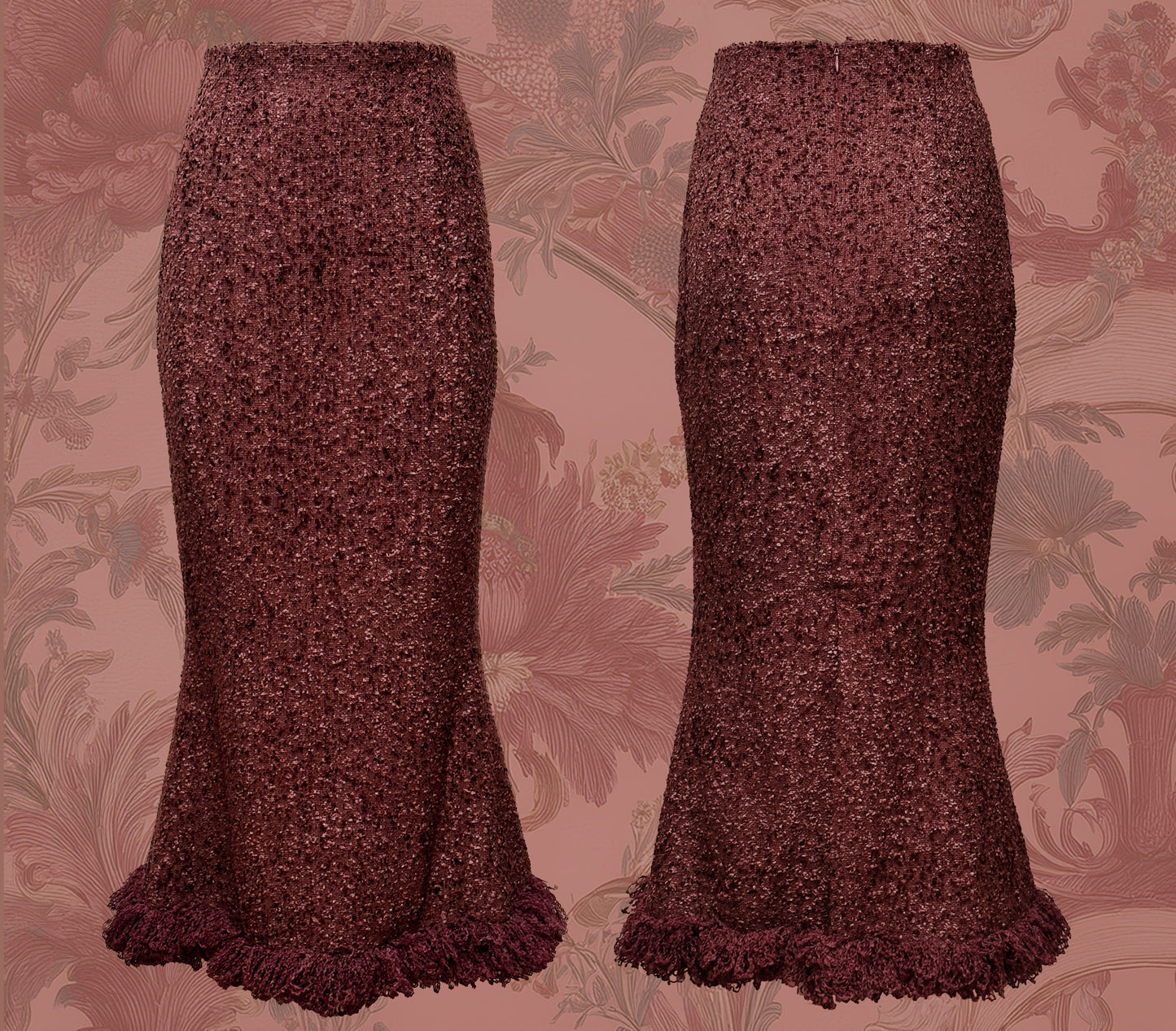 "CRESSIDA" SET (CAMICIA REDINGOTE + GONNA SIRENA)