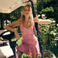 "DARBY" GODET-DRESS
