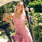 "DARBY" GODET-DRESS