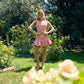 "DARBY" GODET-DRESS