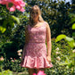 "DARBY" GODET-DRESS