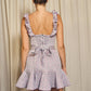 "YVONNE" GODET-DRESS