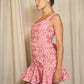 "DARBY" GODET-DRESS