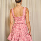 "DARBY" GODET-DRESS